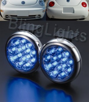 98-08 VW Beetle LED Fog Lamps Kit Lights 2.5l TDI 04 05