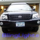 2001-2007 Toyota Highlander Halo Fog Lamps blue white