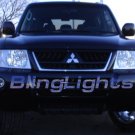 03-2009 MITSUBISHI MONTERO SPORT HALO FOG LAMPS pajero