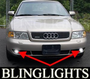 1995-2000 Audi A4 1.8T Xenon Fog Lamps Lights 97 98 99