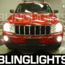 2004-2009 Jeep Grand Cherokee Red Halo Fog Lamps lights