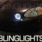 1992-1995 Honda Del Sol Fog Lamps Lights 94 blue white