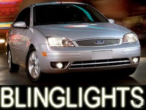 2005-2008 FORD FOCUS BLUE LED FOG LAMPS lights 06 c-max
