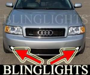 1997-2004 AUDI A6 FOG LIGHTS driving lamps c5 avant 03