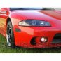 Xenon Halogen Fog Lamps Lights Kit For 1995-1999 Mitsubishi Eclipse