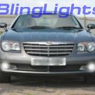 Xenon Halogen Fog Lights lamps for 2004-2008 Chrysler Crossfire foglamps