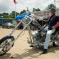American Iron Horse DOT Approved Chrome Motorcycle Headlamp w/ LED DRLs & Cable