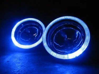 Blue Halo Angel Eye Fog lamps For 2010-2013 Chevy Camaro