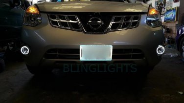 Angel Eye Fog Lamps Driving Lights for 2011 2012 2013 Nissan Rogue