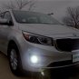 Xenon Halogen Fog Lamps Driving Lights Kit for 2015-2018 Kia Sedona 15 16