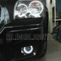 White Angel Eye Fog Lamp Driving Light Kit for 2006-2010 Dodge Charger Halo