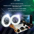 White Angel Eye Fog Lamps Lights For 2001-2006 Chevrolet Chevy Tahoe Z71 halo