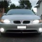 Halo Fog Lamp Angel Eye Driving Light + Harness For 1997-2003 Pontiac Grand Prix