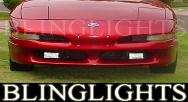 Xenon Halogen Fog Lights Lamps Kit for 1992-1997 Ford Probe foglights 92 93 94