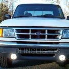 Blue Halo Angel Eye Fog Lamp Driving Light Kit for 1993-1997 Ford Ranger Splash