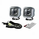PIAA 410 Intense White 60W Square Driving Light Kit - SAE Compliant
