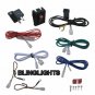 Blue Lens Fog Lamps Lights Kit for Ford Mustang Eleanor Shelby GT-500 Fastback