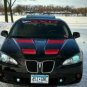 White Halo Grille Fog Lamp Driving Light For 2005-2008 Pontiac Grand Prix GXP