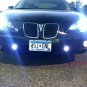 White Halo Grille Fog Lamp Driving Light For 2005-2008 Pontiac Grand Prix GXP