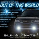Xenon Halogen Foglamps Foglights Driving Fog Lamps Kit For 2005-2009 Saab 9-7x