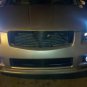 Halo Angel Eye Fog Lamps Driving Lights for 2004-2008 Nissan Maxima Body Kit
