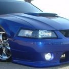 White Halo Fog Lamps Driving Lights for 1999-2004 Ford Mustang Roush Body Kit