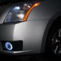 Non-Halo Fog Lamps Halo Driving Lights Kit for 2007-2012 Nissan Sentra B16