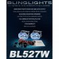 Xenon Fog Lamps Driving Lights Foglights Kit for 2007 2008 2009 Hyundai Santa Fe