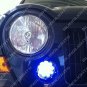 Blue LED Grille Corner Driving Fog Lights Lamps for 2005-2007 Jeep Liberty KJ