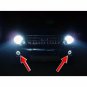 White Halo Fog Lamps Angel Eye Driving Lights Kit for 2002-2005 Ford Explorer