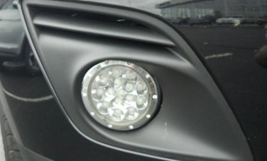 White 4300K Fog Lamps Driving Lights Kit for 2010 2011 2012 2013 Volvo XC60