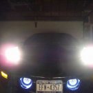 White Halo fog lights lamps For 1998-2002 Pontiac Trans Am Transam angel eyes