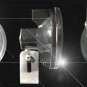 White Angel Eye Halo Fog Lamps Driving Lights Kit for 2014-2015 GMC Sierra 1500