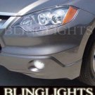 Halo Fog lamps Angel Eye Driving Light + Harness for 2007 2008 2009 Acura RDX