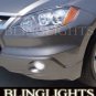 Halo Fog lamps Angel Eye Driving Light + Harness for 2007 2008 2009 Acura RDX