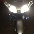 White LED Halo Fog Lamps Driving Lights for Honda GL 1800 GoldWing GL 1800