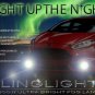 Xenon Halogen Fog Lamp Driving Lights Kit + Harness for 2009-2013 Ford Fiesta