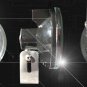 White Halo Angel Eye Fog Lamps Driving Lights Kit for 2007-2012 Dodge Nitro