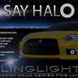 Halo Foglamps Angel Eye Fog Lights For 2009 2010 2011 2012 Mitsubishi Eclipse