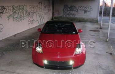 Hella 6000K Xenon Halogen Performance Driving Lamp Kit for Nissan 350Z Grille
