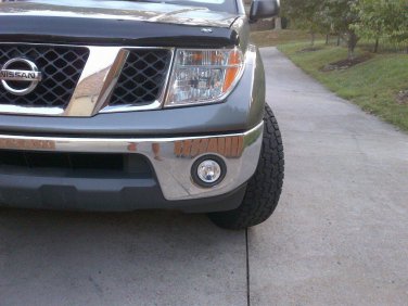 Fog Light Lamp Kit for Steel or Plastic Bumper for 2005-2020 Nissan Frontier