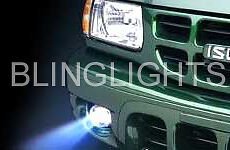 Xenon Halogen Fog Lamps lights foglamps Kit For 2000-2004 Isuzu Rodeo