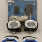 LED 6000K Auxiliary Flood Lights Lamps Kit for BMW K1200GT K1300GT K1600GT