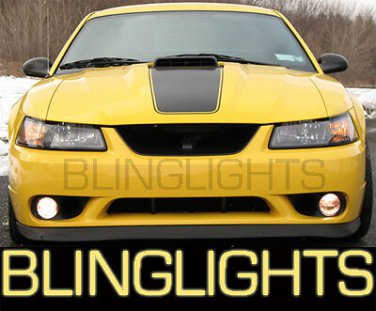 Xenon Halogen Fog Lights Kit for 1999-2004 Ford Mustang Cobra foglamps foglights