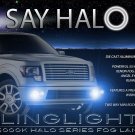 Blue Angel Eye Fog Lamps Lights for 1999-2014 Ford F-150 SVT Lightning Harley