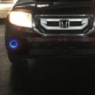 Angel Blue Eye Fog Lights Lamps Driving Lights for 2009 2010 2011 Honda Pilot