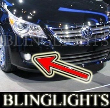 Xenon Halogen Fog Lamps Driving Lights Kit For 2008-2014 VOLKSWAGEN ROUTAN 08 09