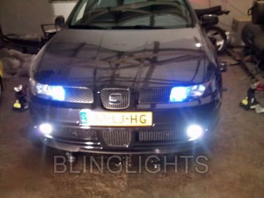 Seat Leon Xenon Halogen Driving Fog Lamps Lights Kit Le&Atilde;&sup3;n Mk1 (1M) Pair