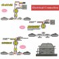 Switchback Headlamp LED Daytime Running Light Strips w/ Waterfall Turnsignalers