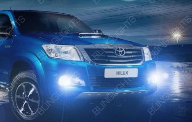 White Halo Fog Lamp Driving Light  for 2014-2018 Toyota Hilux Invincible
